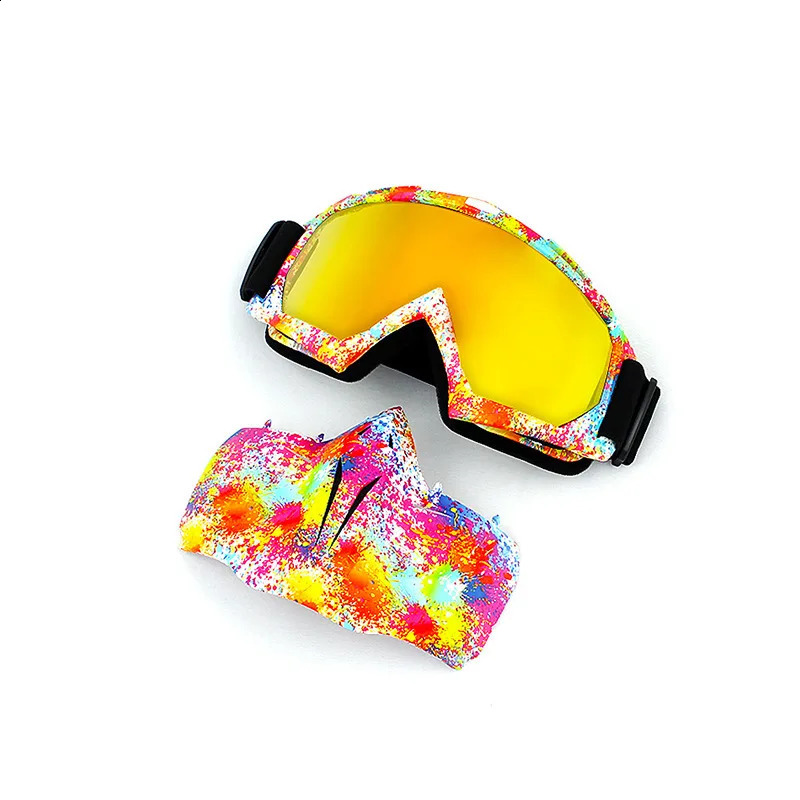 نظارات التزلج نظارات مقاومة للرياح دراجة نارية الدراجات الرمال برهة الرمال عبر البلاد قناع Gafas Protectoras Moto 231118