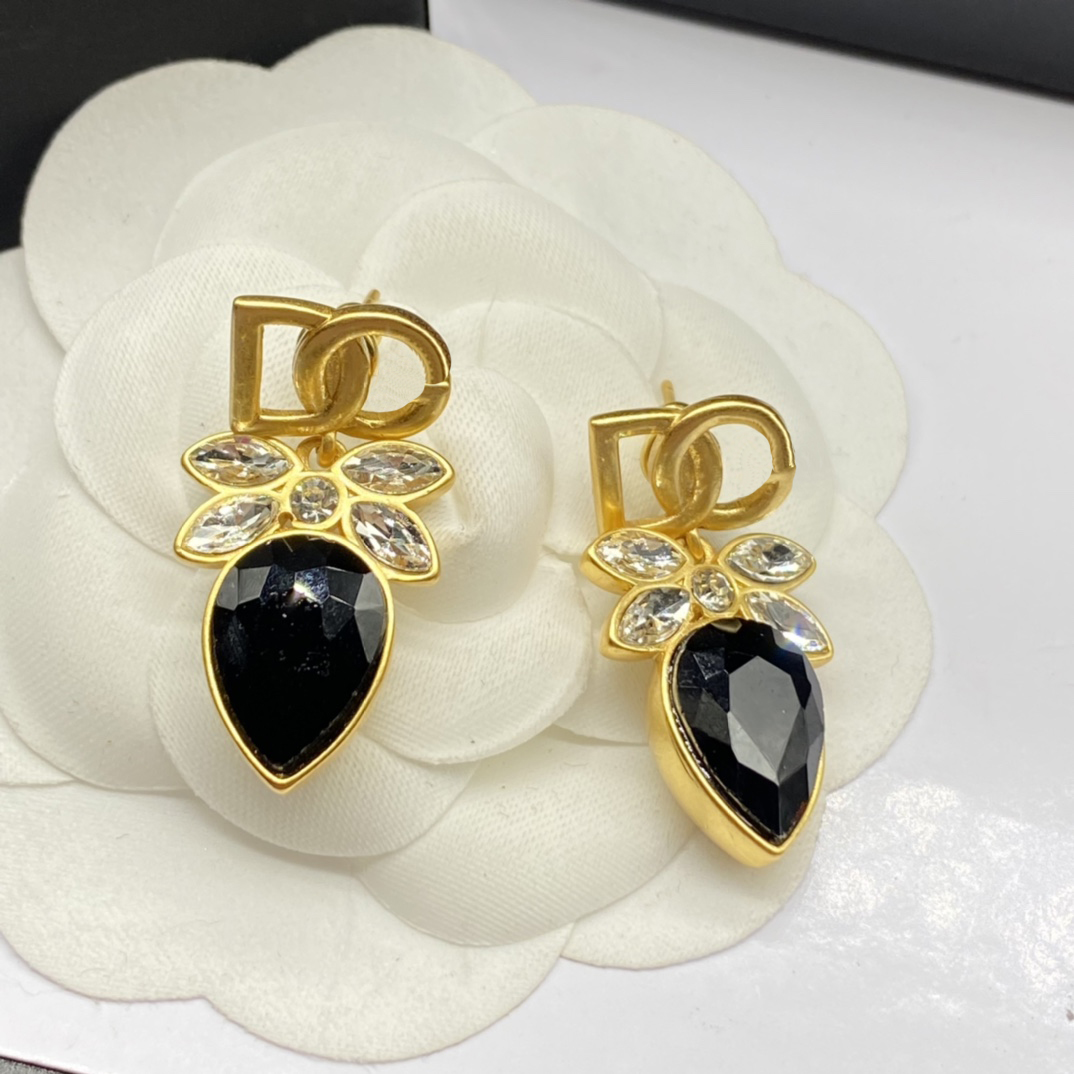 2023 dames Designer boucles d'oreilles goujons G lettres D coloré cristal diamant perle pendentifs pour femmes Saint Valentin bijoux cadeau de fête