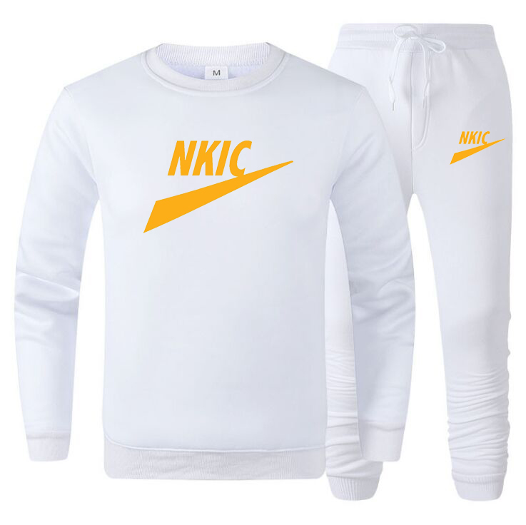 New Spring Autumn Men Tracksuit Set Sweatshirt Sweatpants men Casual Sports Jogging Hip-hop Clothing