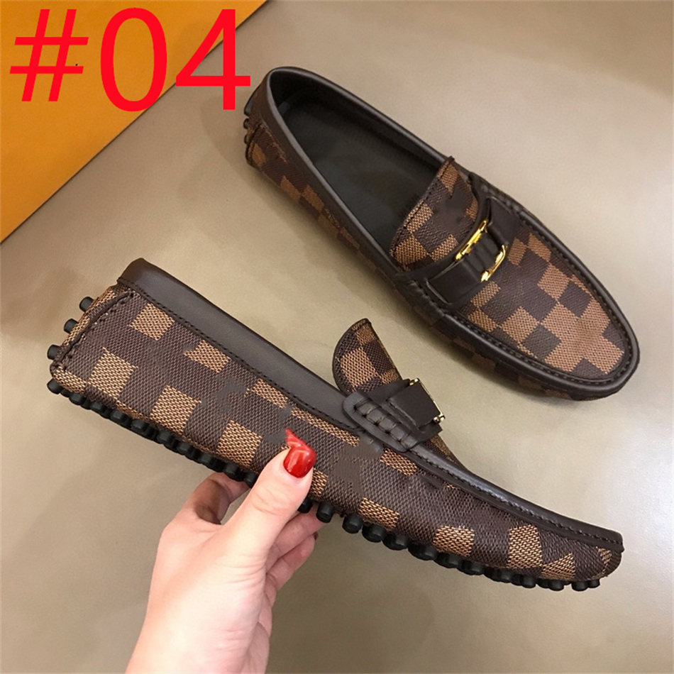 16 Modell echtes Leder Herren Designer Loafer Schuhe handgefertigte Mokassins Herren Kleid Schuhe für Männer Slip On luxuriöses Design Casual Mocasine Hombre Größe 38-46