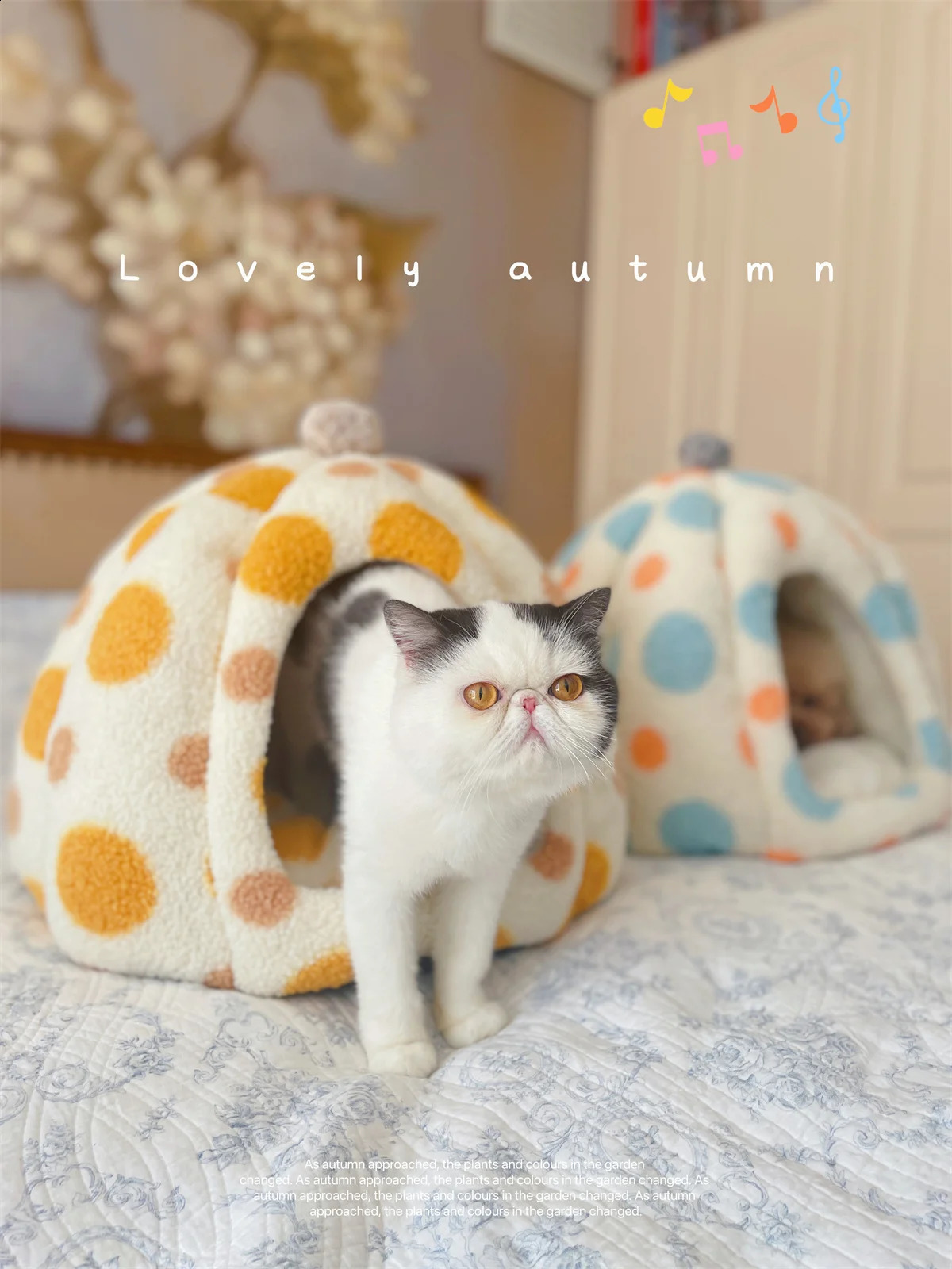 kennels pennor adechoo katts säng yurt söt katt bo förtjockad varma tält husdjur leveranser vinter 231118