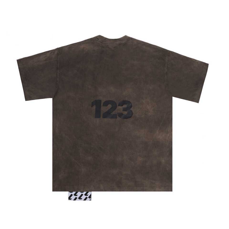 Męskie koszulki Rivington ROI Rebis 123 2023SS Mężczyźni Kobiety T Shirt 1 1 Wysokiej jakości farbowanie krawatowe Darmowe Kresek Hip Hip Casual Oversizeum Tee