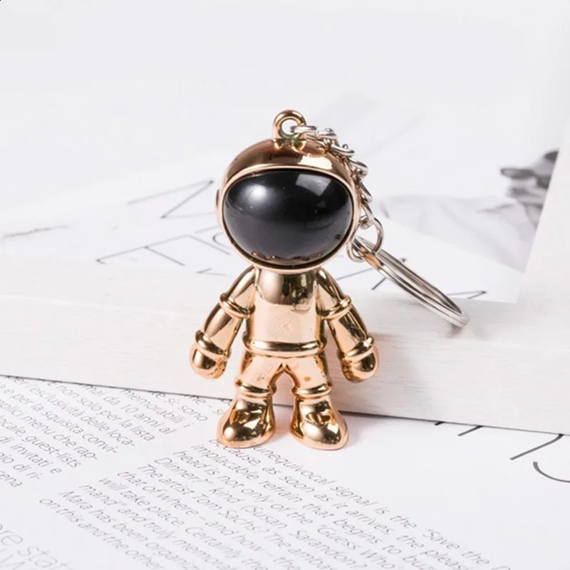 Key Rings Handmade 3D Keychain Space Robot Astronaut Man Gift 231118