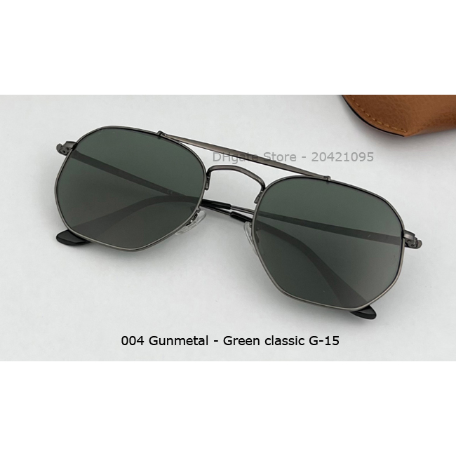 Nuovo occhiale da sole di alta qualità da sole unisex telaio metallico UV400 lenti piatte pianeggia
