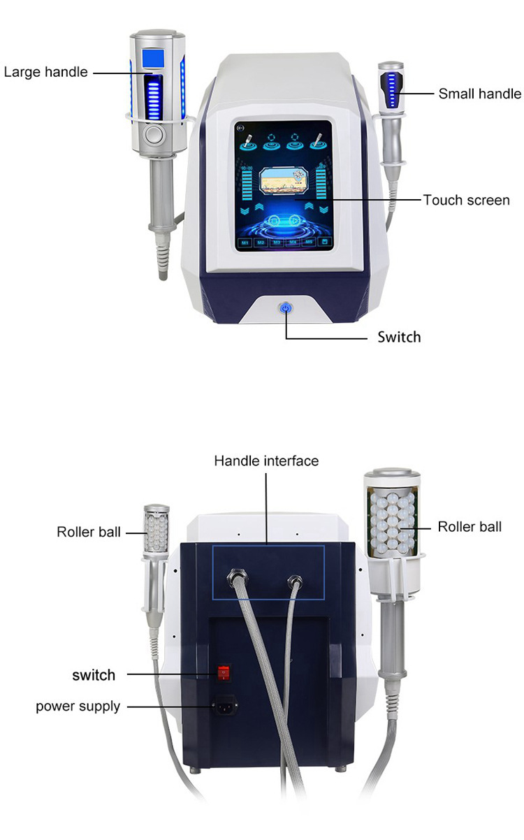 3D Vetverbranding Lichaam Contouren Afslanken Shaper Binnenbal Roller Massage Machine Gewichtsverlies Lichaam Afslanken Vacuüm Roller Machine