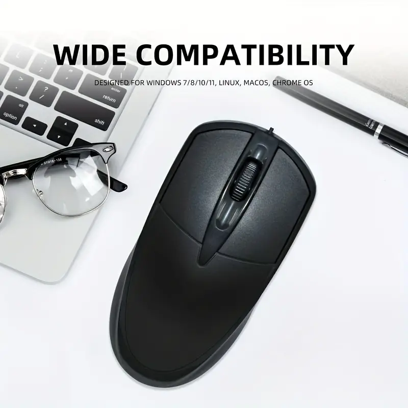 Souris de jeu Gamer 1200DPI réglable Usb optique filaire souris de jeu Ultra mince ergonomique souris d'ordinateur portable