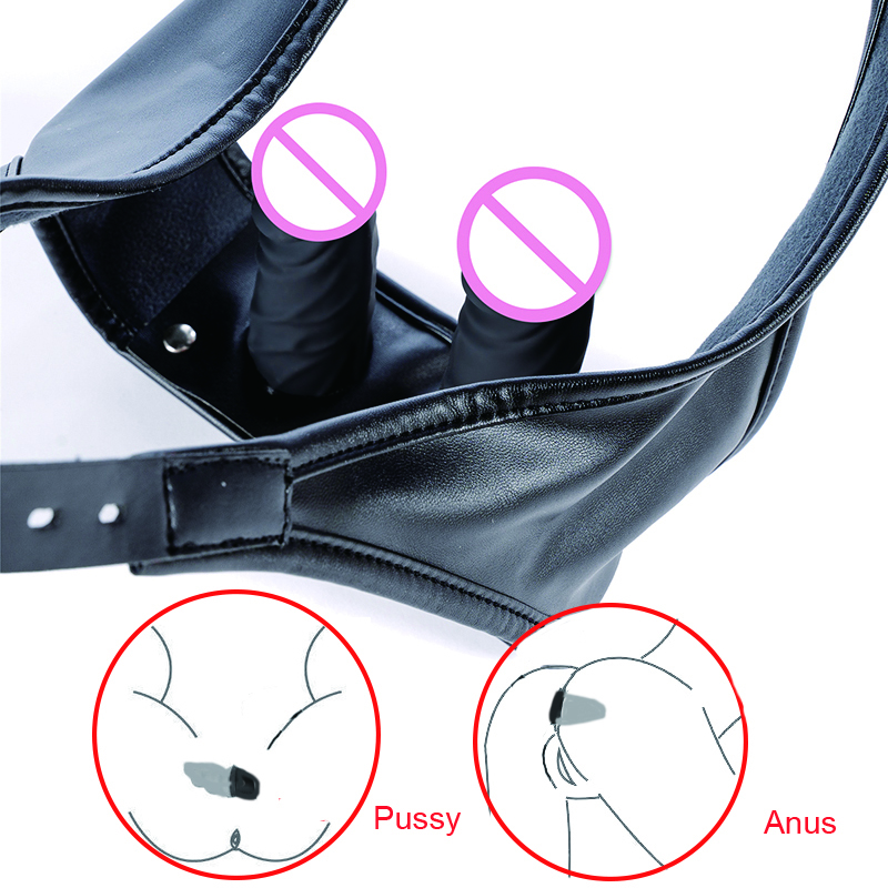 Anale speelgoed strap-on string met binnenste dildo afneembare vaginale plug seks vrouwen masturbatie kuisheid slipje bdsm 230419