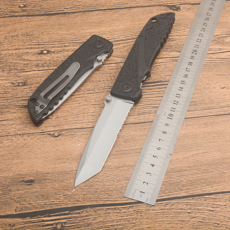 Специальное предложение G217A Складной нож для выживания 8Cr13Mov Титановое покрытие Tanto Point Blade Авиационная алюминиевая ручка EDC Карманный складной нож