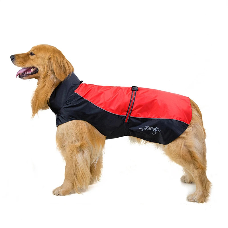Odzież dla psa ubrania ubrania odblaskowa odzież domowa Wodoodporna kurtka na zewnątrz kostium Labrador Chihuahua Pug Coats Supplies 231118