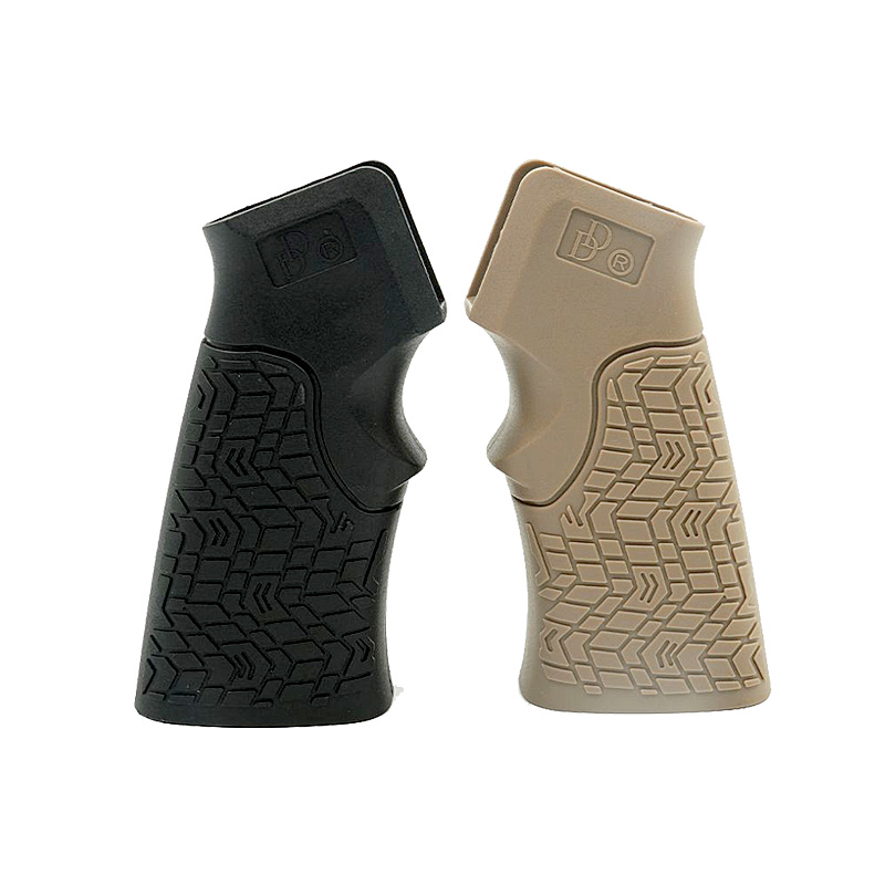 Tactische compacte DD-grip AEG-achtergreep Nylon gecoat jachtgeweeraccessoire voor buitenairsoftschieten