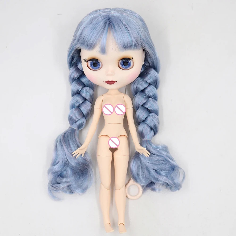 Lalki lodowe DBS Blyth Doll 19 stawy korpus 30cm matowa błyszcząca twarz z rękami DIY zabawka dla dziewcząt 231118