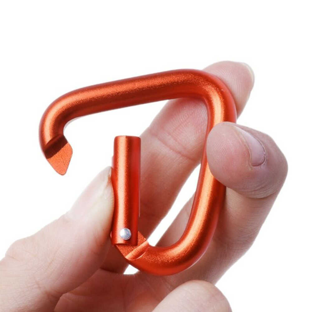 CARABINERS NEW OUTDOOR CARABINER TRAVEL KIT CAMPING Equipment Alloy Aluminum Survival Gear Camp Mountaineering Hook Keychains Carabiner P230420