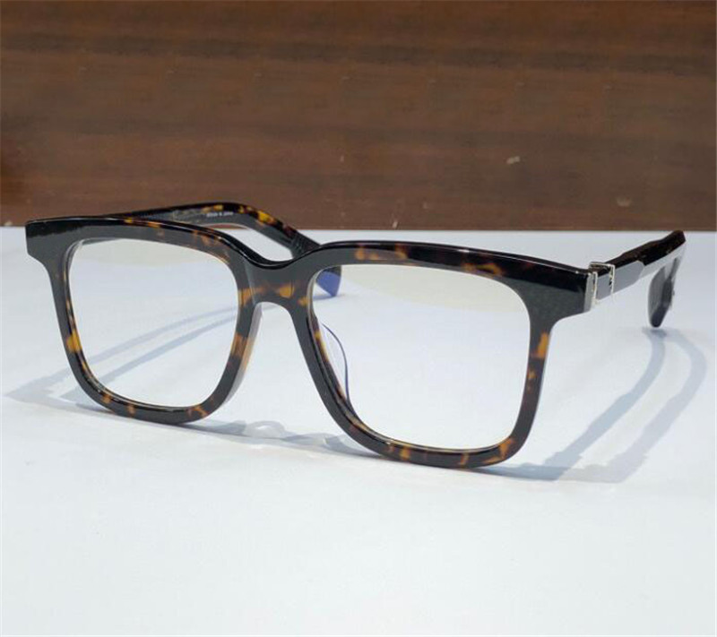 Novo design de moda óculos de armação de prancha quadrada 8245 óculos ópticos estilo retro punk forma versátil simples com caixa pode fazer lentes de prescrição