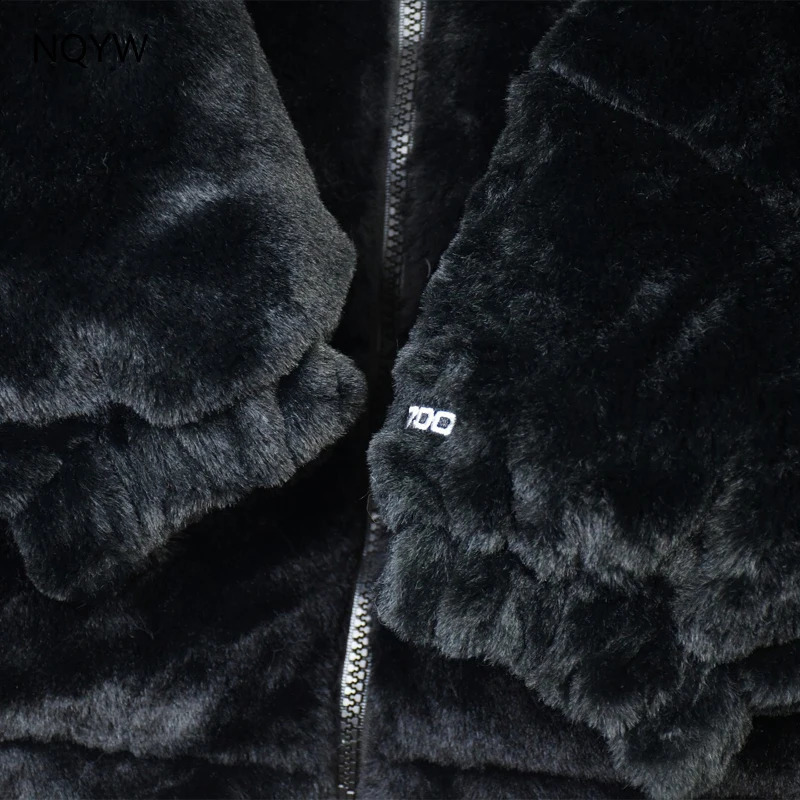 남자 모피 가짜 모피 고품질 S 공동 브랜드 얼굴 700 Pong 모피 다운 재킷 겨울 힙합 트렌드 하이 스트리트 따뜻한 재킷 231118