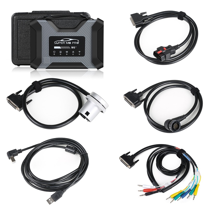 2023 Super MB Pro M6 + outil de diagnostic package complet pour b-enz prend en charge la fonction d'ajout DOIP pour B-M-W Aicoder E-SYS B-M-W APP