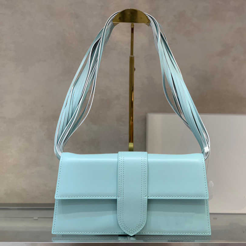 Bolsas de grife Jac de alta qualidade, loja on-line, bolsa de design avançado e de nicho para mulheres, nova tendência da moda, ombro de cor sólida, 2023