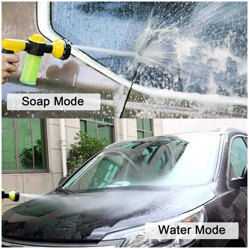 Uppgradera bärbar högtryck tvättmaskin tvätt sprayt tvätt tillbehör biltvätt skum spray vatten pistol för bil rena leveranser spraypistol