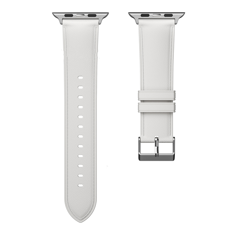 Pour Apple Watchband appleiwatch987654se bracelet de montre nouveau matériau TPU simulant la ligne de motif en cuir 38/40/41 mm42/44/45/49 mm Apple Watch Strap