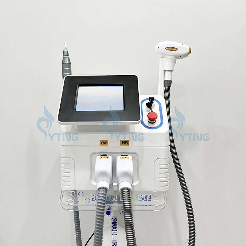 Pico Laser Tattoo Removal Machine 808 Diode Laser Hårborttagningsmedel Picosecond Q Switch Nd Yag Ta bort åldersfläck Födelsemärke Ögonlinjepigment