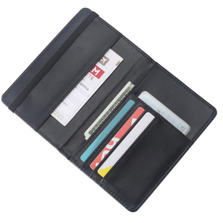 多機能カードホルダー昇華DIYホワイト片面空白のパスポートカバー