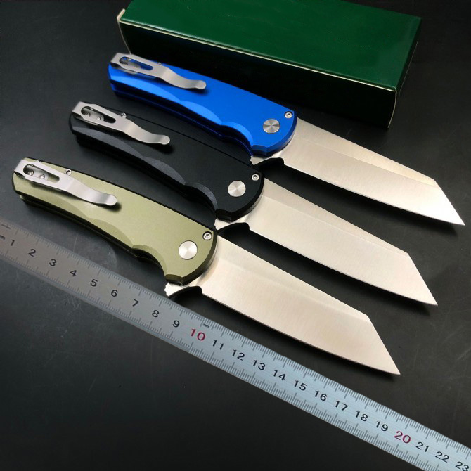 Ny H3300 Taktisk kniv CPM-20V Satin Tanto Blade Aviation Aluminiumhandtag utomhus EDC Pocket Knives With Retail Box