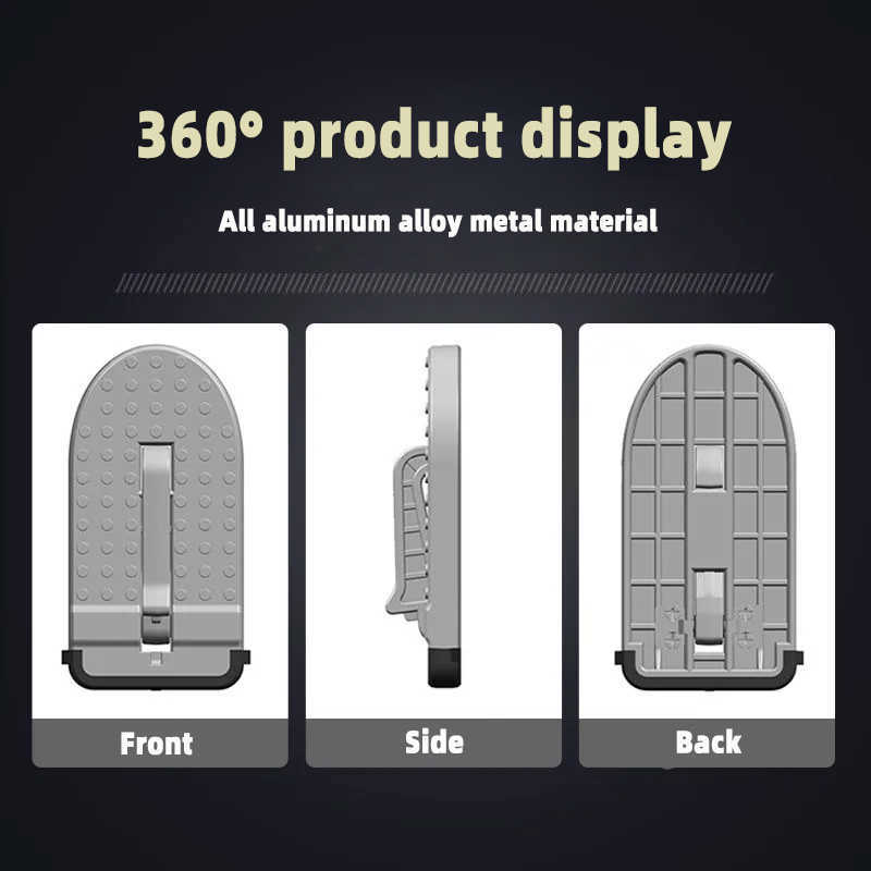 Yeni katlanabilir araba çatı rafı adım evrensel yardımcı ayak pedalı alüminyum alaşım güvenlik çekiç Otomatik aksesuarlar için çok işlevli