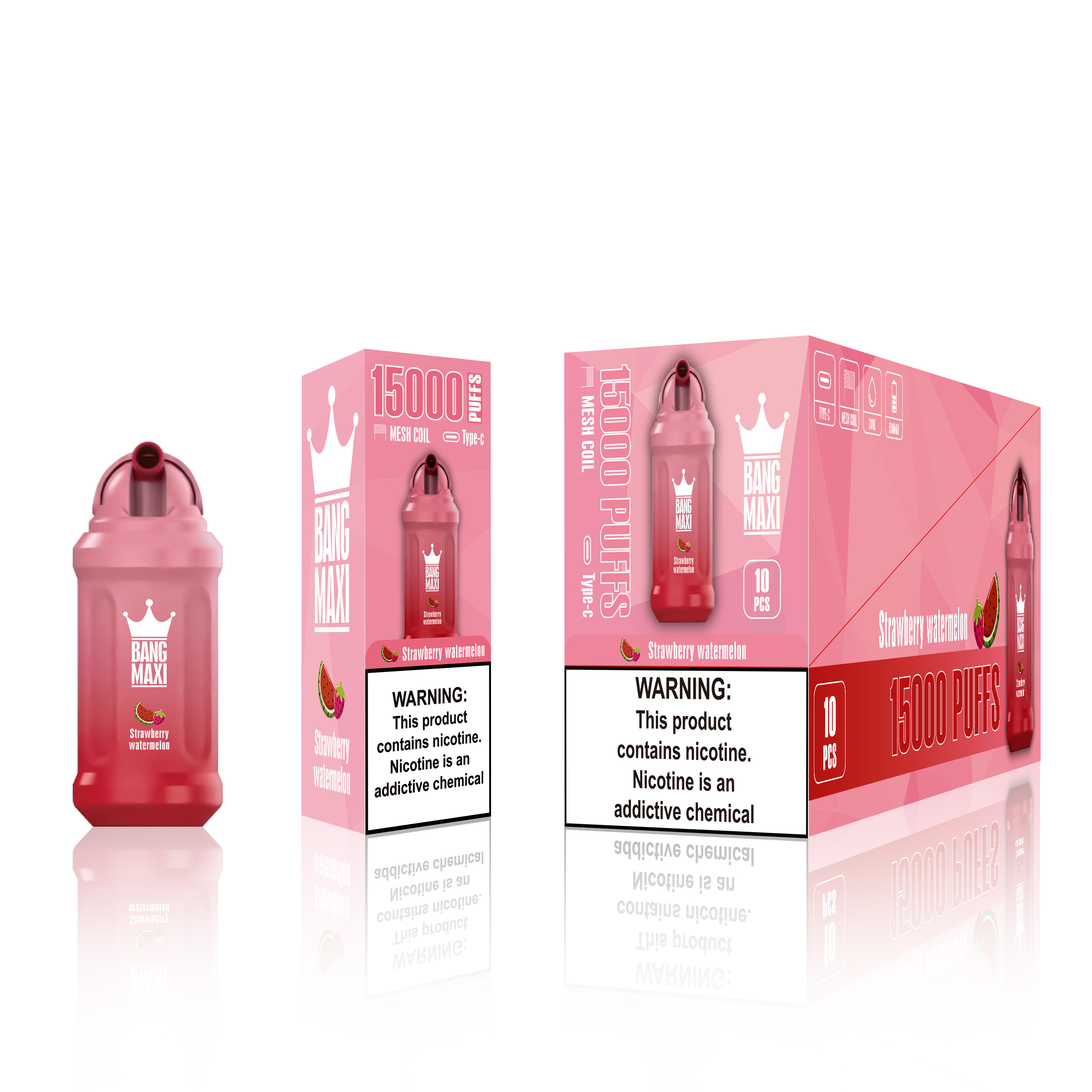 Aivono Bang Maxi 15000 Puffs Vape Bottle Vapes 15K Colored Smoke Cigarette Price Disposable Vapes