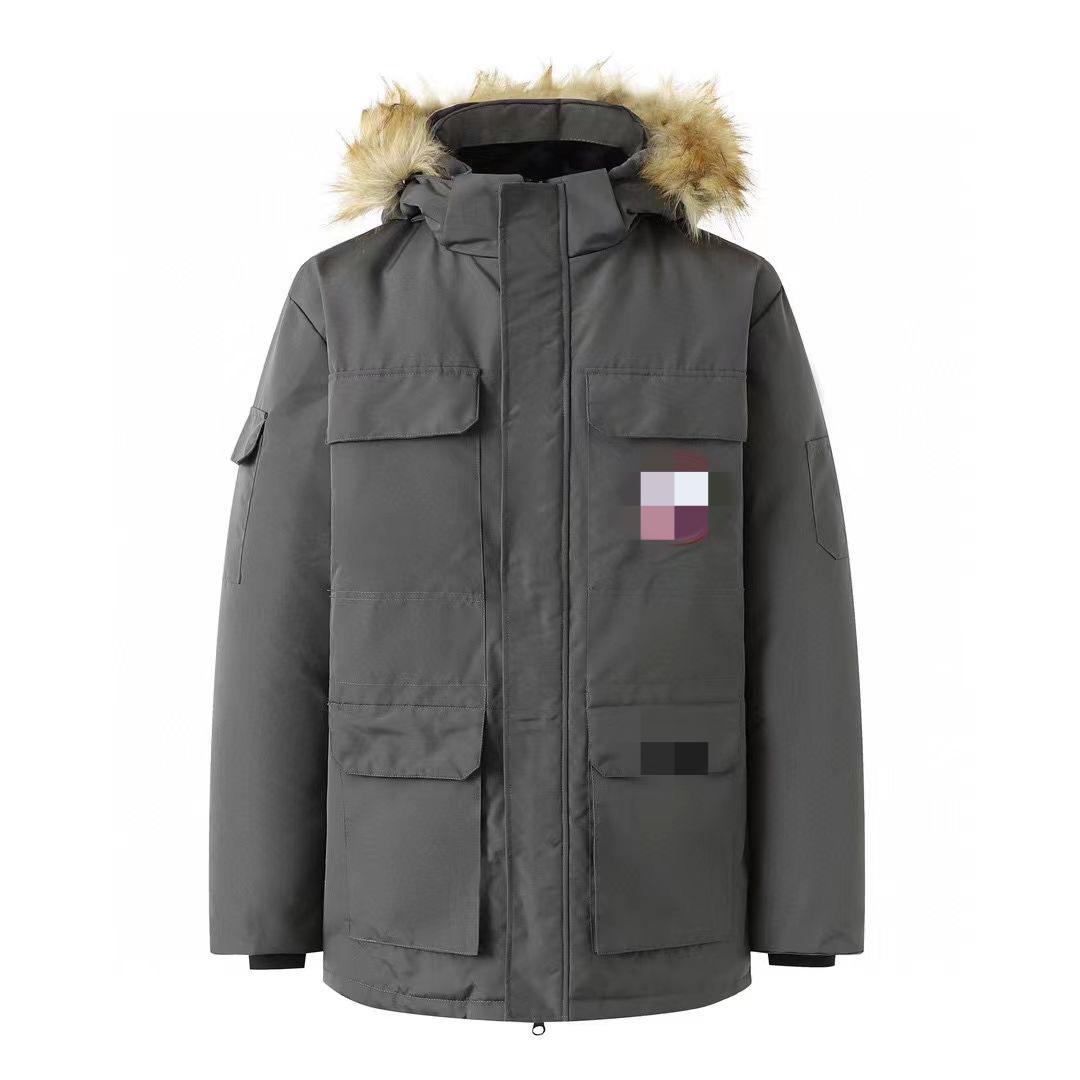 Parkas de plumón para mujer Chaqueta de ganso canadiense Canadá Deigner CG Abrigo Invierno Mujer Parka Puffer Cremallera Cortavientos Grueso Cálido Outwear con capucha