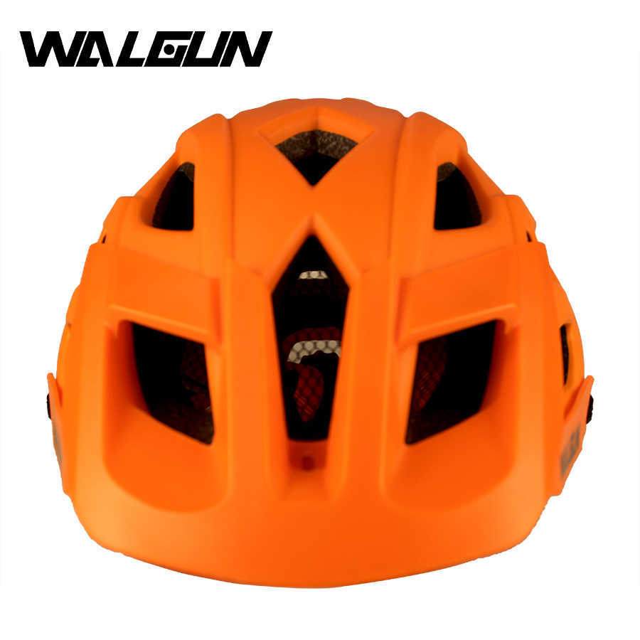 Capacetes de ciclismo Walgun Mountain MTB Bike Helmet Trial XC Off-Road Outdoor Sport Ultralight com Visor Men Women Hat Casco Bicicleta Ciclismo P230419