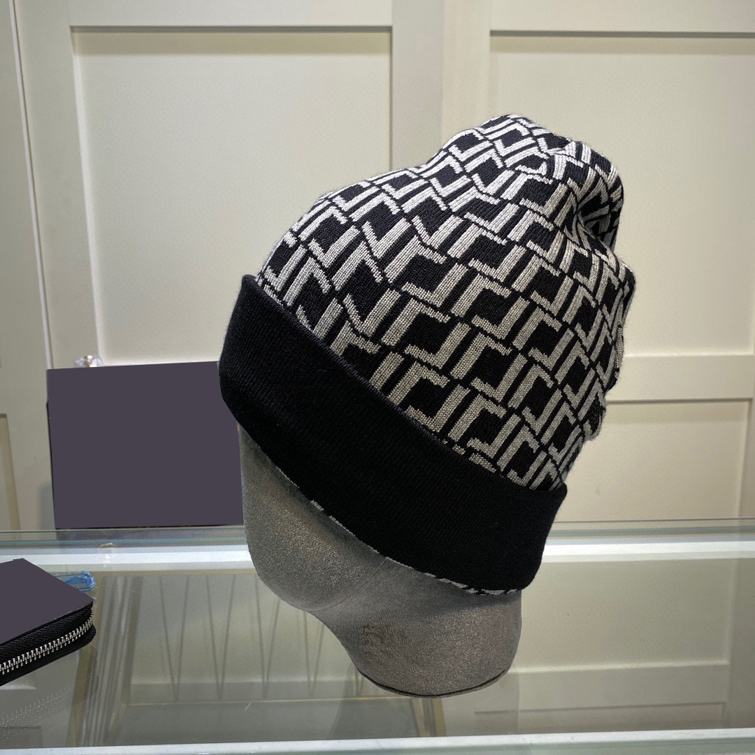 Designer-Beanie-Strickmütze, Designer-Luxus-Strickmützen für Männer und Frauen, Modedesign, Outdoor-Sportmütze, Herbst-Wollmütze, Buchstabe Jacquard, Unisex, warme Mützen, Fabrikladen