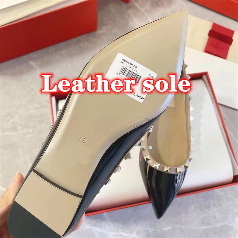 Leather Women's Flat Boat shoes Spring Fall Designer Fashion Wicker pointed Party Shoes Designer Women's leather shoes with professional work LACES box