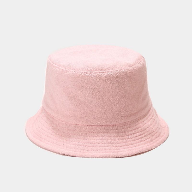 유니esx 평원 테리 타월 버킷 모자 여행 햇빛 버킷 모자 낚시 모자 DF071