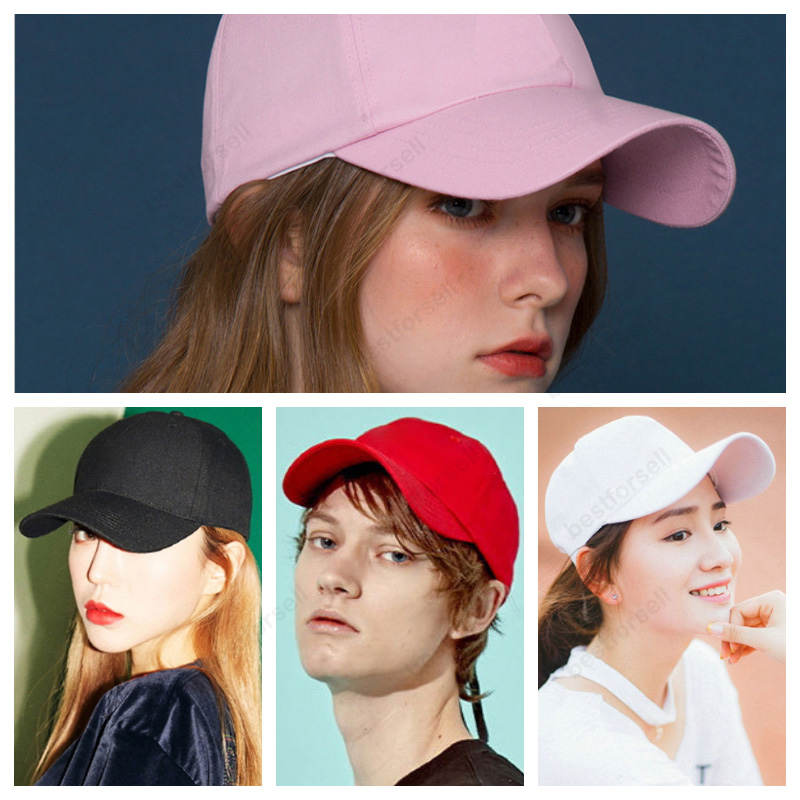 Plain Sports Snapback Cap Men Women Classic Designer Blank Outdoor Adjustable Baseball Strap Back Caps Hip-Hop Hat280l