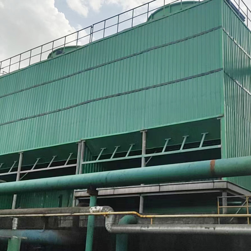 10T-600T Square cooling tower, fiberglass reinforced plastic industrial large countercurrent cooling tower