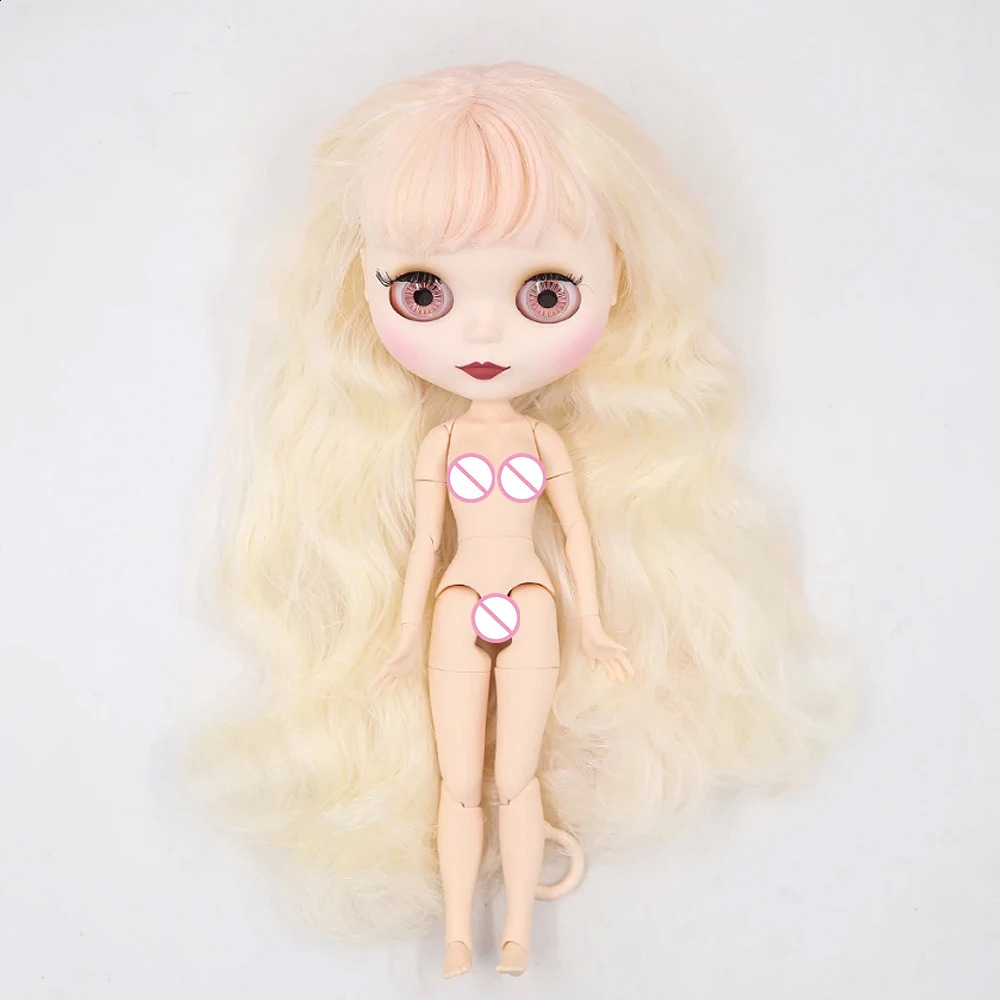 Puppen ICY DBS Blyth-Puppe, 19 Gelenke, Körper, 30 cm, mattglänzend, Gesicht mit Händen, DIY-Spielzeug für Mädchen, 231118