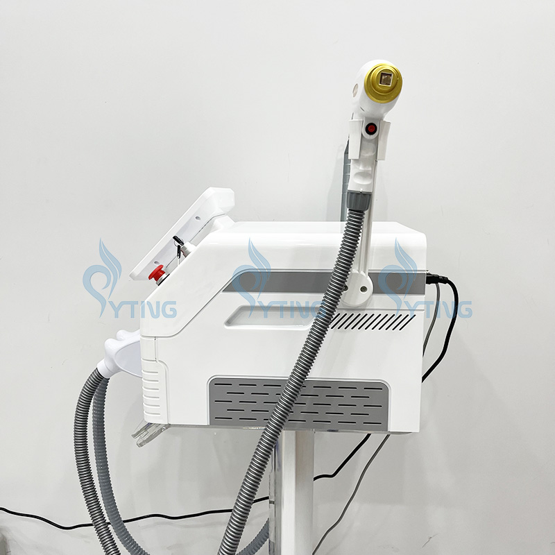 Pico Laser Tattoo Removal Machine 808 Diode Laser Hårborttagningsmedel Picosecond Q Switch Nd Yag Ta bort åldersfläck Födelsemärke Ögonlinjepigment