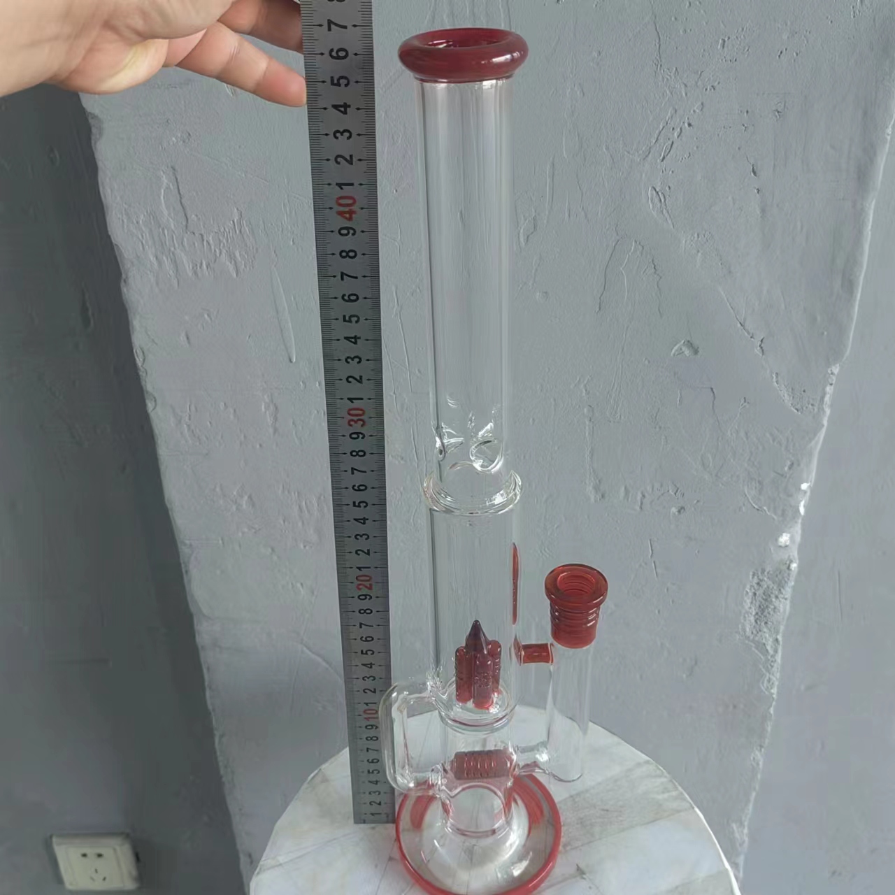 2023 Honeycomb Bong Hookahs Smoking Pipe Borosilicate Glortex Bong Bong Gravity Hohada