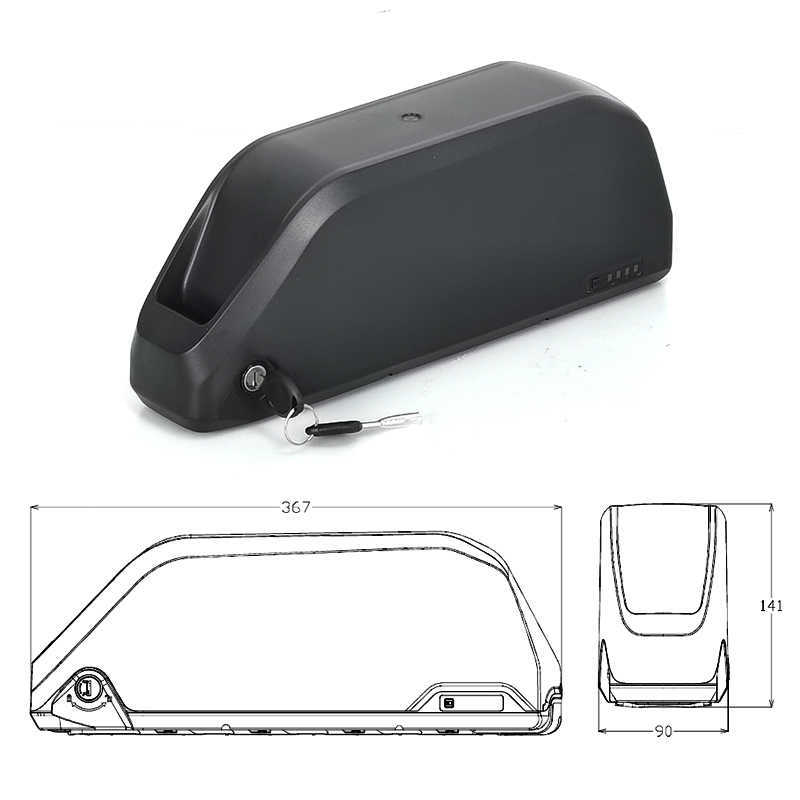 オリジナル18650 Samsung Ebike Battery 48V 24.5Ah Hailong Polly DP-9 52V 21AH電動自転車リチウムバッテリーパック250W-1500W