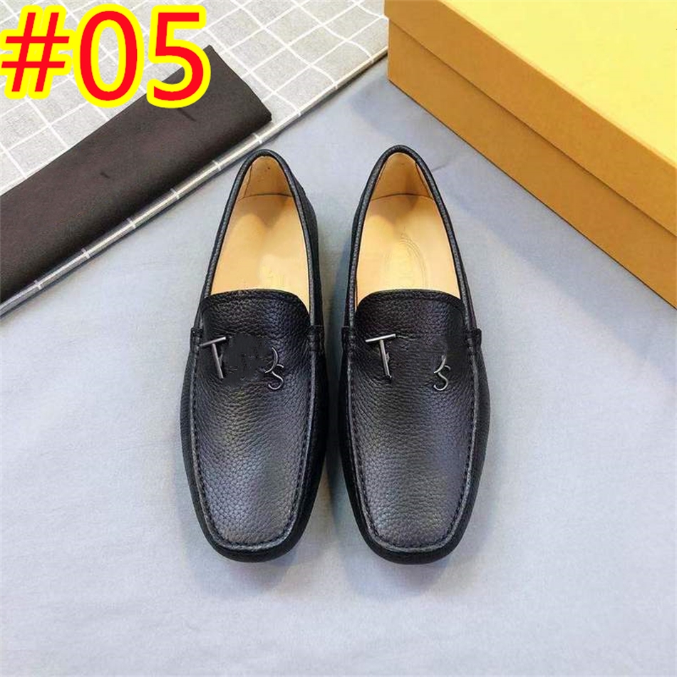 64Model 2023 Luxury Brand Italian Mens Shoes Casual Leather Loafers Genuine Moccasins Light Breathable Slip on Boat Shoes for Man