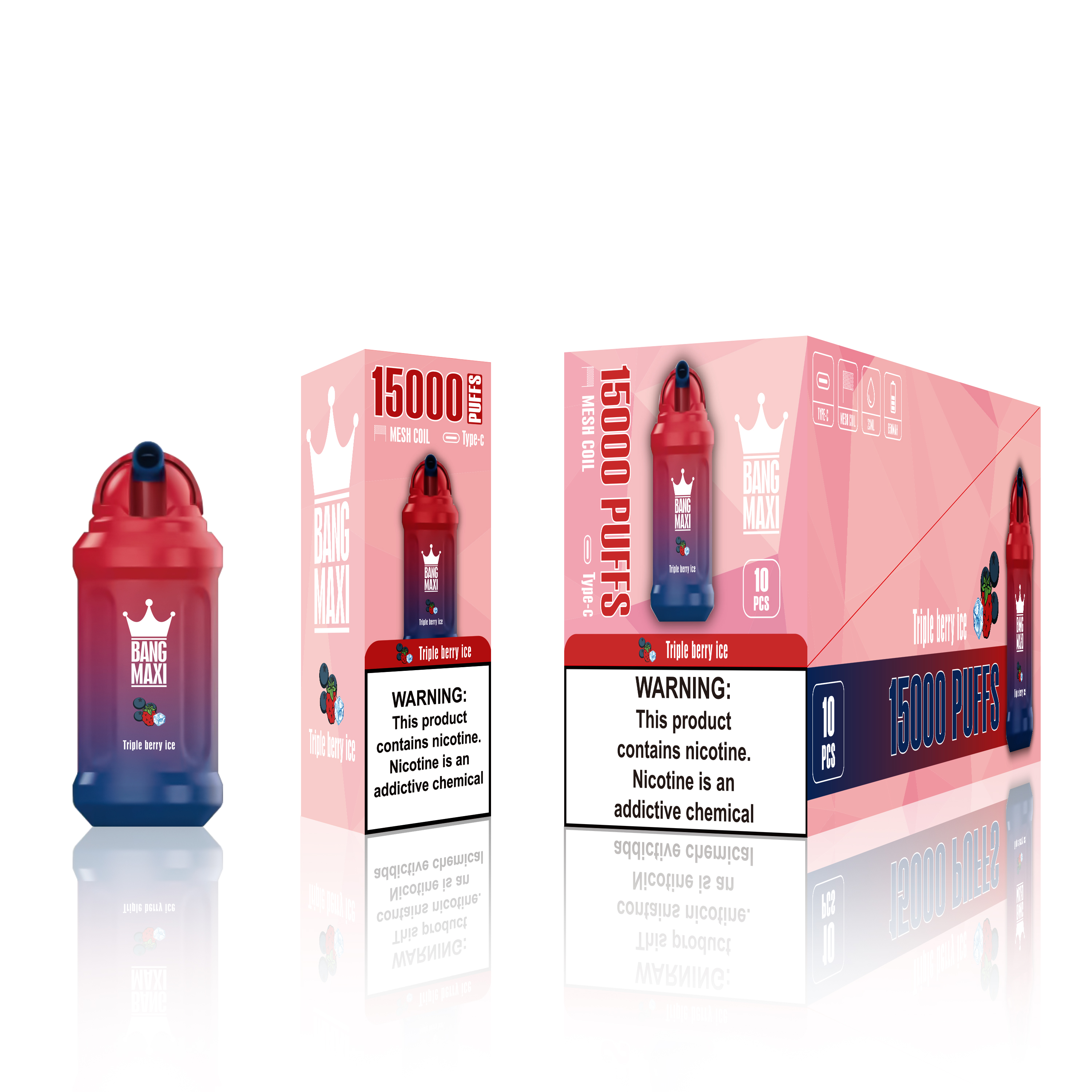 Aivono Bang Maxi 15000 Puffs Vape Bottle Vapes 15K Colored Smoke Cigarette Price Disposable Vapes