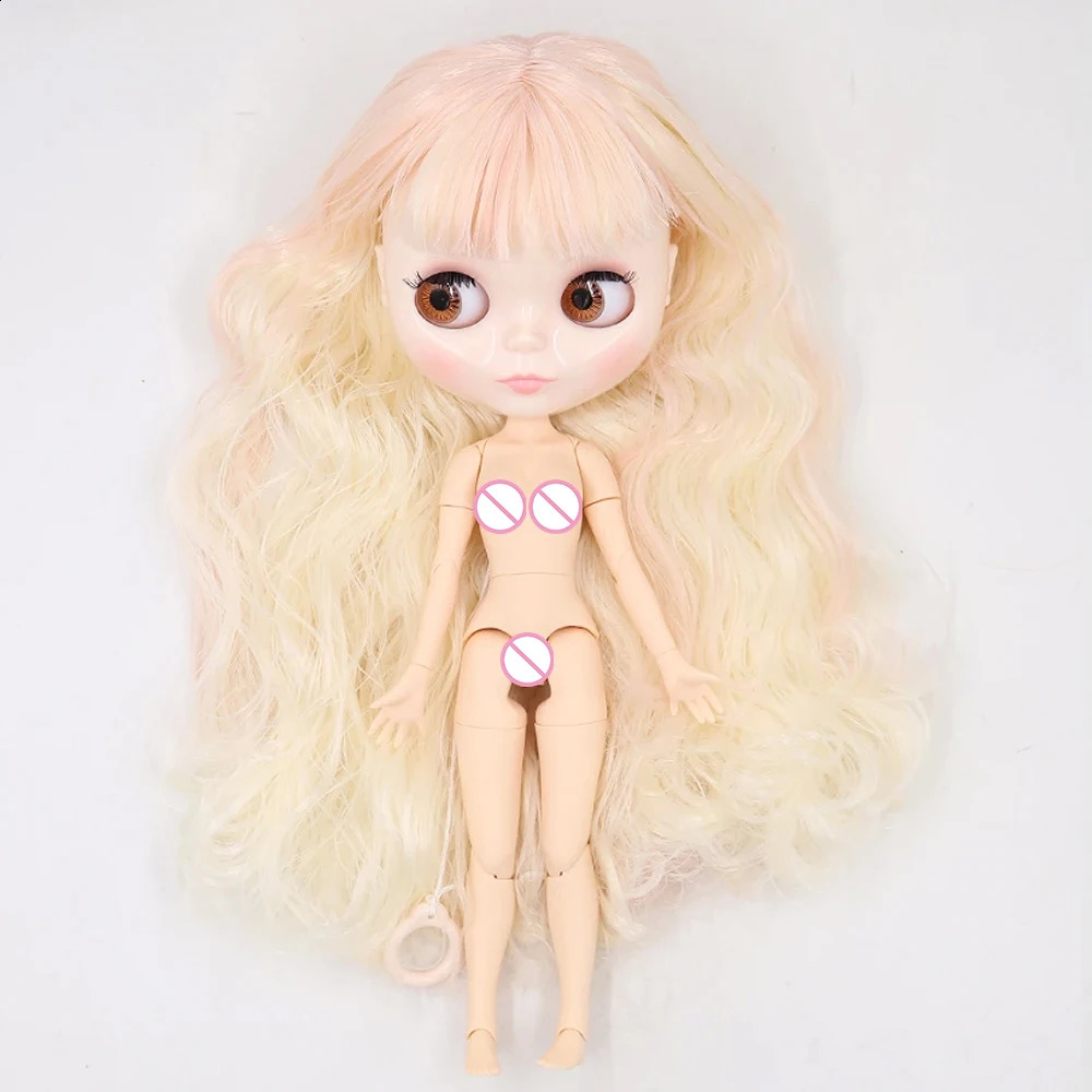 Lalki lodowe DBS Blyth Doll 19 stawy korpus 30cm matowa błyszcząca twarz z rękami DIY zabawka dla dziewcząt 231118