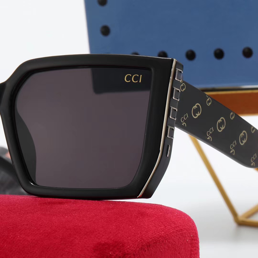선글라스 패션 디자이너 선글라스 여성용 클래식 선글라스 스퀘어 프레임 비치 쉐이드 패션 선글라스 야외 라이딩 선글라스 4가지 색상 사용 가능