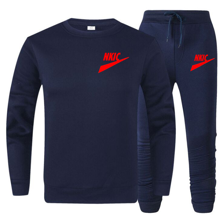 Neue Männer 2 Stück Sets Trainingsanzug Mit Kapuze Sweatshirt Hosen Männlichen Sport Hoodies Laufsport Männer Marke Druck Herbst Winter