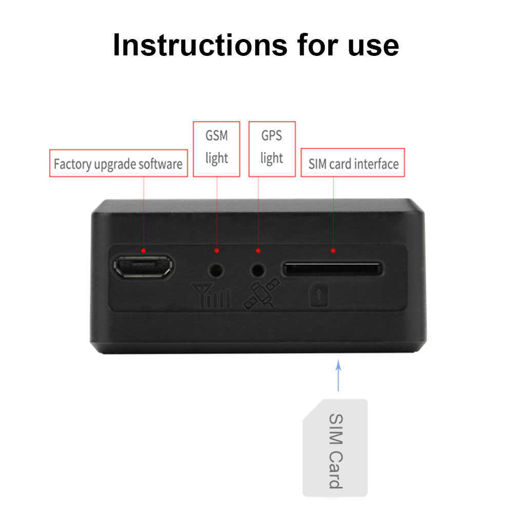 MINI OBD Locator GPS Tracker Gratis installationsbil Alarm TK306 PLY SPEL CAR OBD2 Real Time Tracking Device With Software App