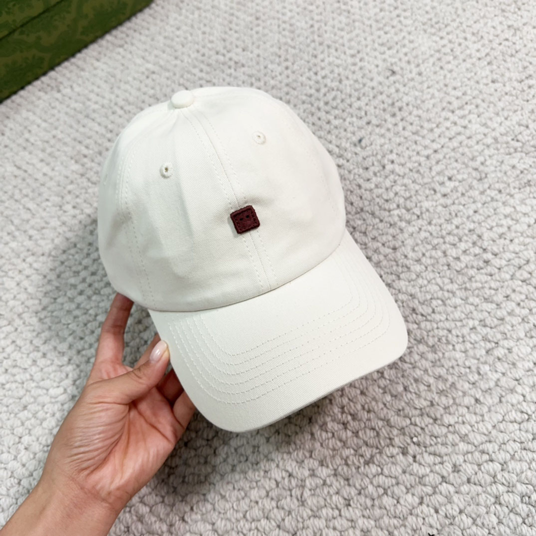 Paar Casquette Frühling und Herbst Jahreszeiten Designer Ballkappe Mode Hundert Lächelndes Gesicht Stickerei Outdoor Urlaub Sport Sonnenschutz Verstellbare Größe Hut