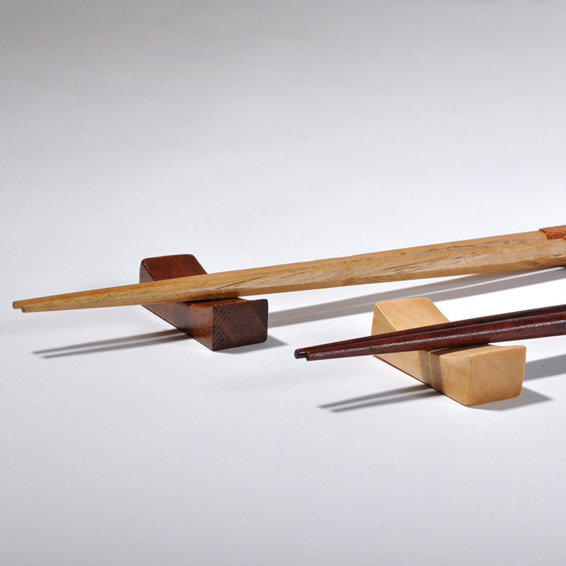 卸売り木製箸ホルダークッキング調理器具クリエイティブ装飾箸枕エコ箸休憩