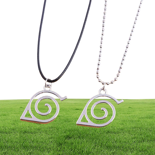 20 stks Anime Cosplay Ketting Uchiha Itachi Leaf Konoha Dorp Hanger Ketting voor Fans Sieraden 2103316792251