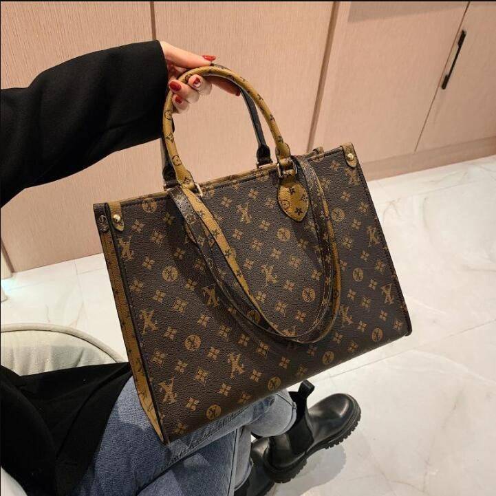 Onthego luxurys ontwerpers tassen dames handtassen portemonnee bloemtas tas dames tas lederen schoudertassen portemonnee handtas 1688