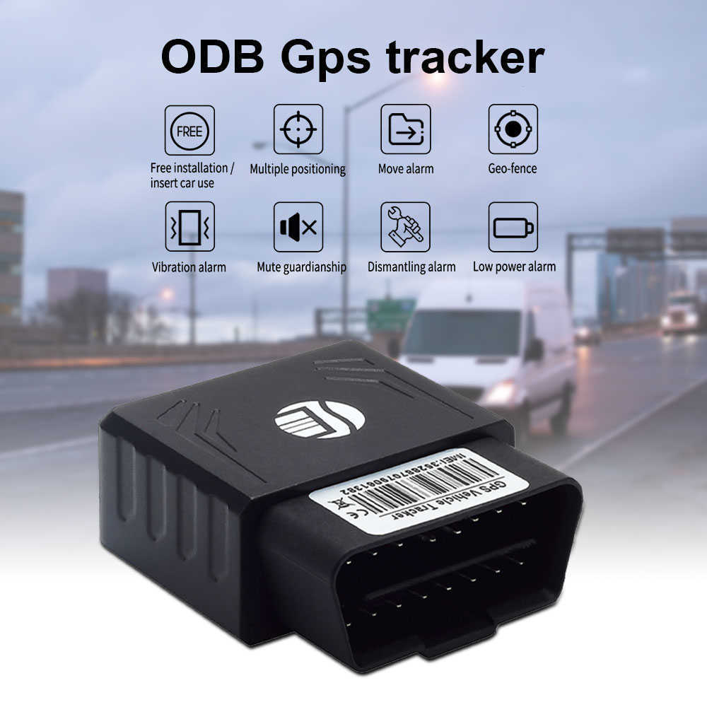 ミニOBDロケーターGPSトラッカーフリーインストールカーアラームTK306プラグプレイカーOBD2リアルタイム追跡デバイスソフトウェアアプリ