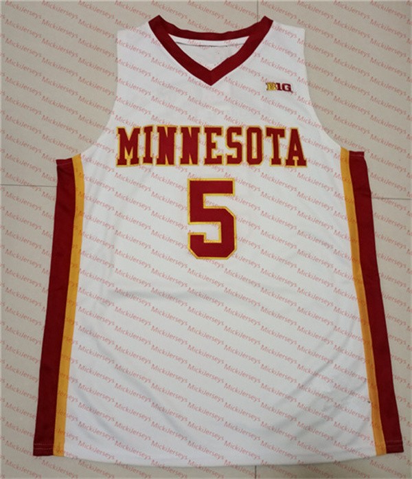  Golden Gophers Basketball Jersey Elijah Hawkins Mike Mitchell Jr. Kris Keinys Erick Reader Cam Christie Jack Wilson Custom Stitched Mens Youth Jerseys